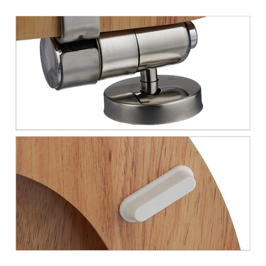 Relaxdays Toilet Seat with Soft-Close Mechanism