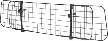 Сітка для захисту домашніх тварин Kerbl, 96-145x30 см, для безпечного транспортування собак в автомобілі, легкий монтаж, регульована ширина