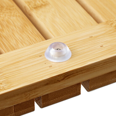 Relaxdays Bamboo Mat for Bathroom