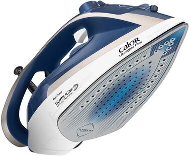 Праска Calor Ultragliss Plus FV6812C0: потужність 2800 Вт, 50 г/хв (пар), 260 г/хв (парний удар), 100% активна підошва, стійка до подряпин, вертикальне прасування