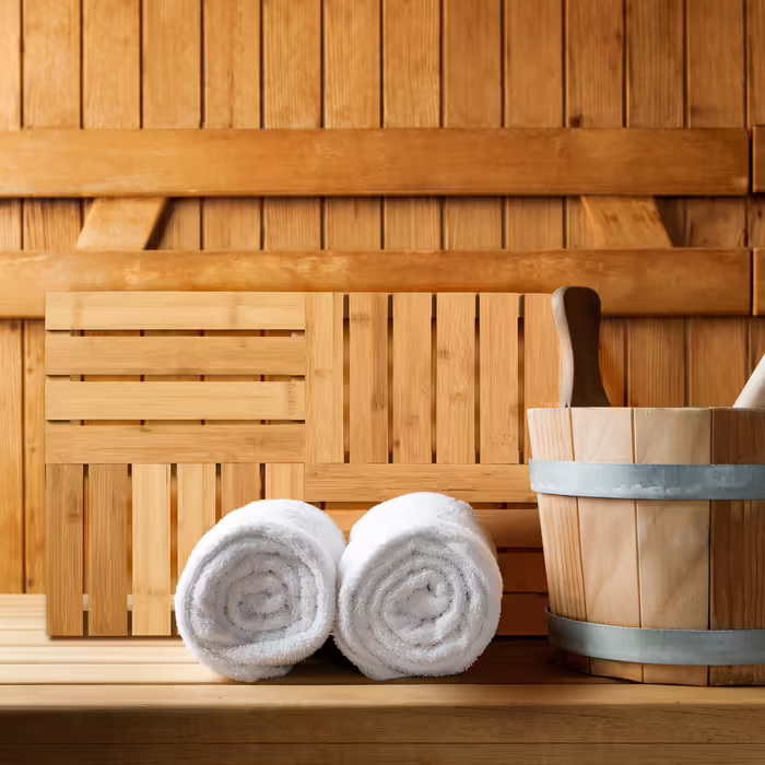 Relaxdays Bamboo Bath Mat