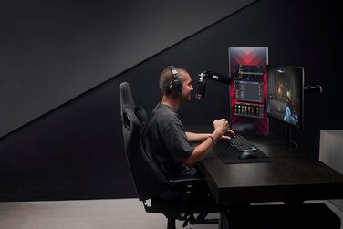 RØDE X XCM-50: Професійний USB-мікрофон з конденсатором для стрімінгу та ігор, чорний