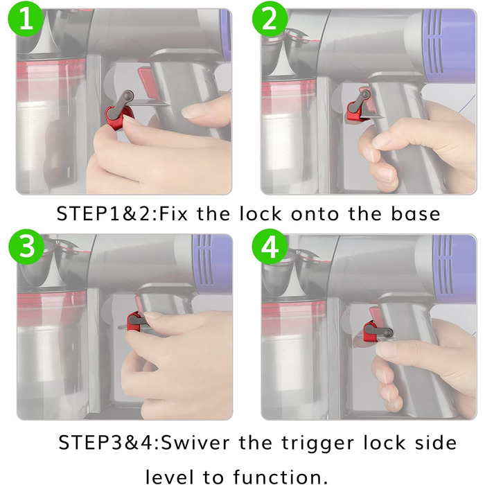 Тримач для насадок пилососа Dyson V7, V8, V10, V11 - Organizer для зберігання насадок без адаптера