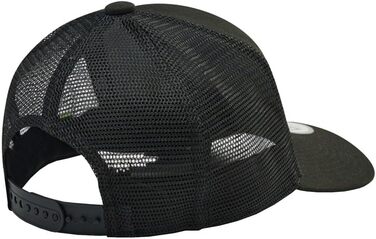 Кепка New Era чоловіча з козирком, чорна, універсальний розмір