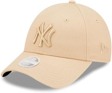Кепка New Era New York Yankees MLB Essential 9Forty Adjustable Beige для жінок