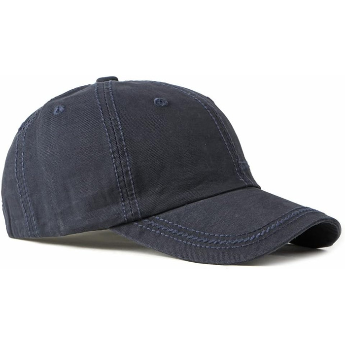 Бейсболка YAMEE з деніму для чоловіків та жінок, унісекс, для спорту, риболовлі, кемпінгу, один розмір (темно-синій)