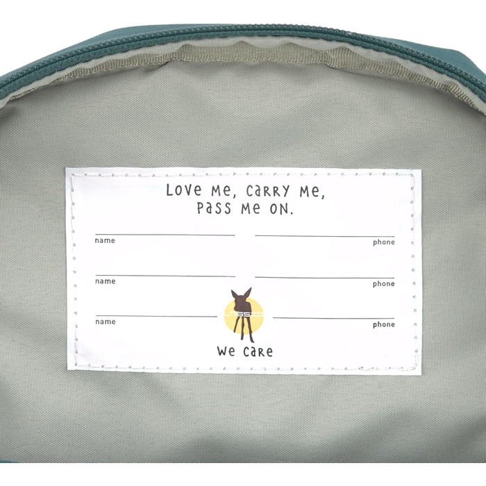 Дитячий рюкзак LÄSSIG з нагрудним ремінцем: ідеальний для садочка та школи, 6,5 л, від 3 років