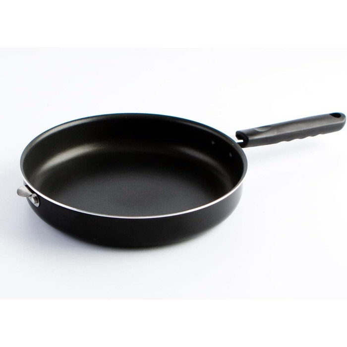 Quid Gastro Double Omelette Pan 24 cm Aluminum Printed, Metal, Black (26CM)