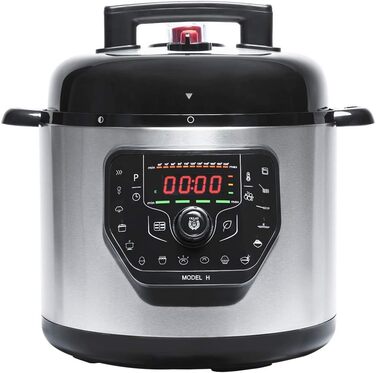 Cecotec GM H Programmable Pressure Cooker, Smart Cooking, 6 Liters, 24-Hour Programmability, 15 Safety Systems, 90 Kpa, 19 Menus Model H