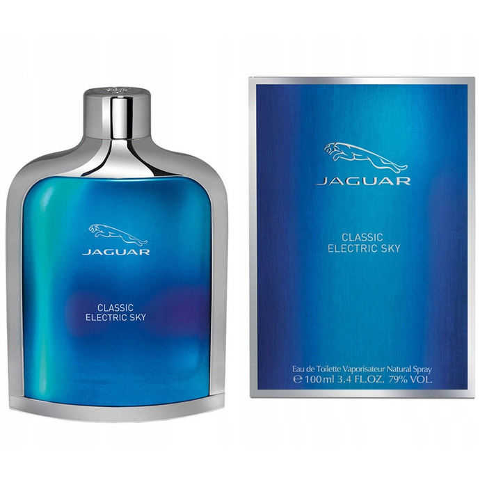 Туалетна вода Jaguar Classic Electric Sky, 100 мл, цитрусова