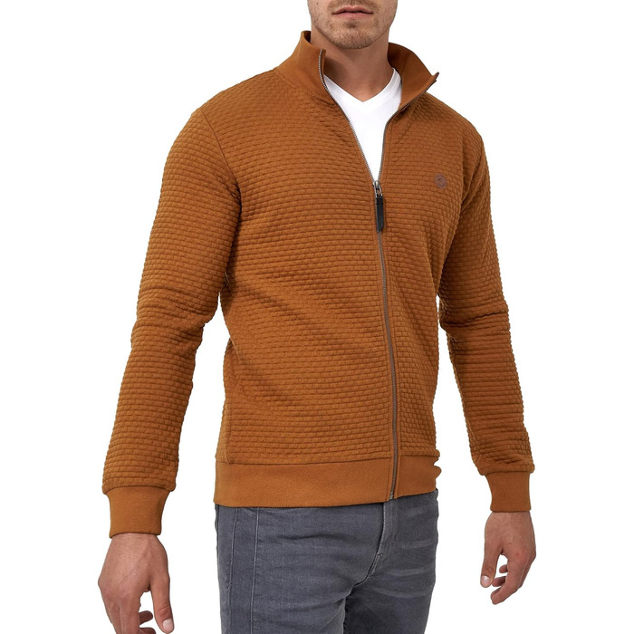 Чоловіча спортивна куртка Indicode з коміром-стійкою | Кардиган чоловічий, светр чоловічий | Матеріал: гума