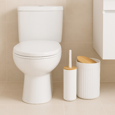 Relaxdays 6-Piece Bathroom Set