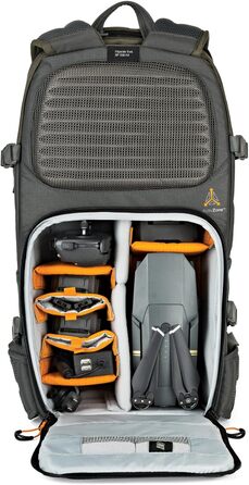 Рюкзак Lowepro Flipside Trek 350 AW - фоторюкзак для DSLR, об'єктивів, планшета та аксесуарів (сірий)