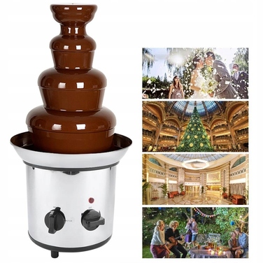 Фондюшниця для гарячого шоколаду — шоколадний фонтан