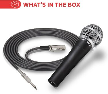 Професійний мікрофонний набір Pyle (3 шт.) - кардіоїдний, з XLR кабелем та кейсом
