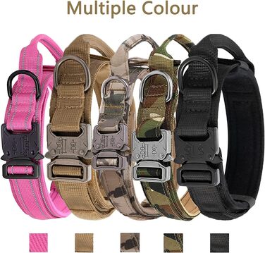 Нашийник для собак Eeyfarog, регульований з контролем, сірий, XL