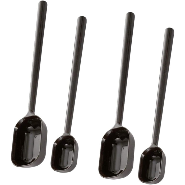 LIFKOME 4-Piece Kitchen Utensil Liquid Mixing Rod Measuring Cup for Liquids Milk Powder Spoon Nested Measuring Cups Vintage Measuring Spoon Stirring Stick Salt Spoon Baby