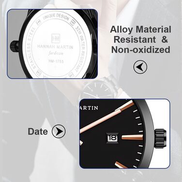 Годинник чоловічий OFFOCUP: аналоговий кварцовий хронограф з водонепроникним браслетом з нержавіючої сталі, з датою. Модний годинник для чоловіків у стилі casual, business, класичний елегантний подарунок. Колір: коричневий