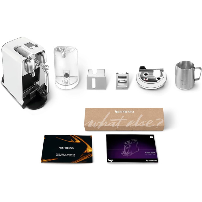 Кавомашина Sage Creatista Plus SNE800, перлинно-біла, автоматична, преміум-клас