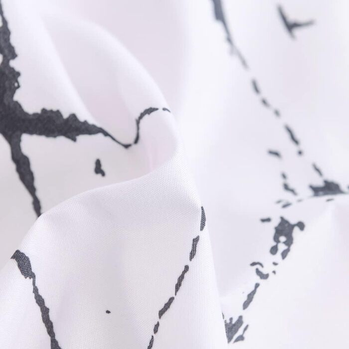Комплект постільної білизни Marmor (200x200 см) 3 частини: простирадло, 2 наволочки 80x80 см, мікрофібра, білий з малюнком мармур