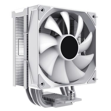 Кулер CPU GAMEMAX SIGMA 550 Infinity Weiß: 220W, 5 Heatpipes, ARGB PWM 120mm, LGA1851/1700/AM5/AM4