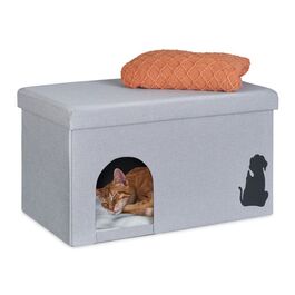 Relaxdays: Котяча печера з кришкою