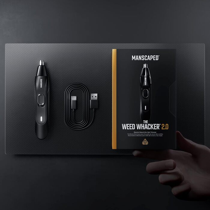 Набір для догляду за обличчям MANSCAPED®: тример для бороди The Beard Hedger® та тример для носа та вух The Weed Whacker® 2.0