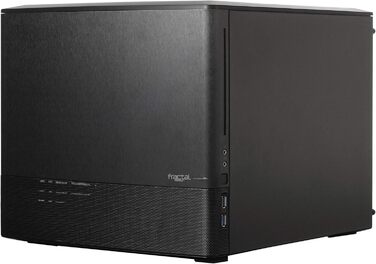 Комп'ютерний корпус Fractal Design Node 804 Black - mATX з високою продувністю та RGB підсвіткою