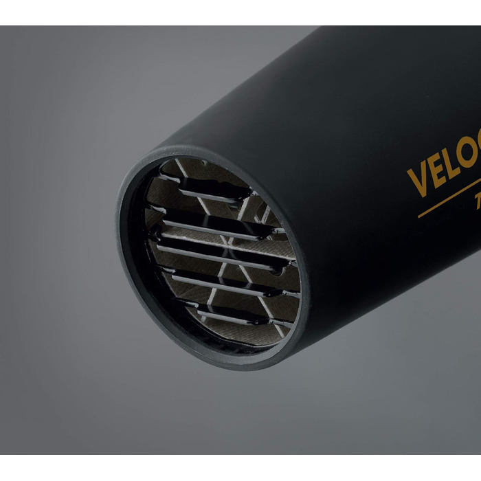 Фен Diva Edit Veloce 3800 Pro: Іонізація, 4 режими нагріву, Cold Shot, чорний