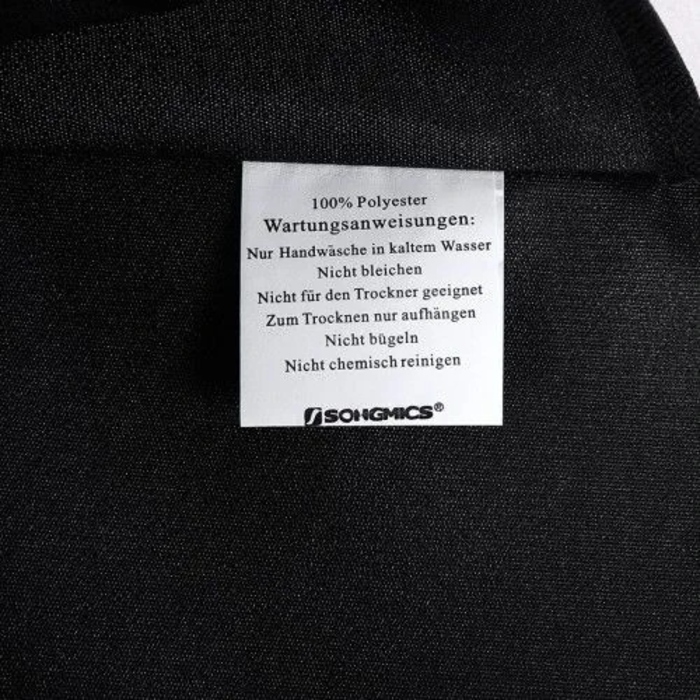 Кошик для білизни Songmics, 1 л, чорний