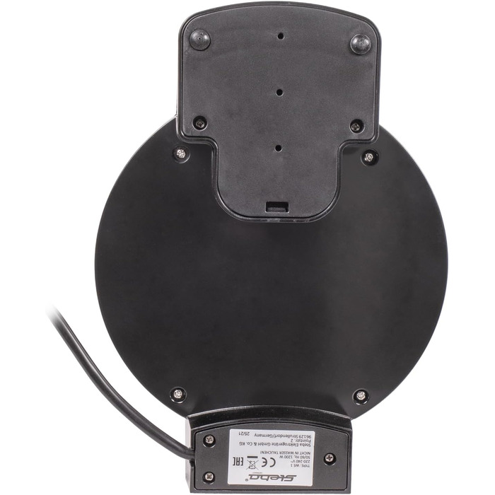 Steba Germany WE 1 Waffle Maker - Non-Stick, Adjustable Temperature, Folding Design