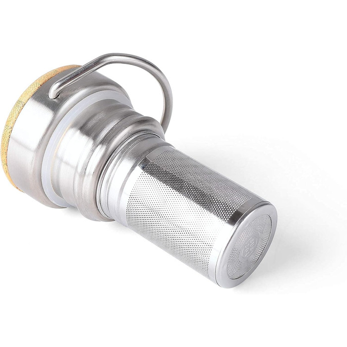 Термос-пляшка 1л: термопляшка, ізотермічна пляшка, зберігає холод 25 годин/тепло 13 годин, без BPA, для походів, активного відпочинку, велосипеда, офісу (сито для чаю, 750 мл)