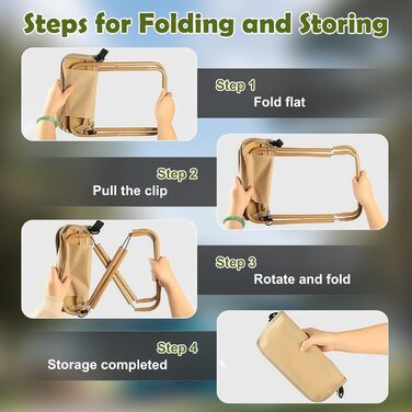 Складаний туристичний стільчик-підсвічник для кемпінгу, риболовлі, подорожей та відпочинку на природі (Хакі, компактний)