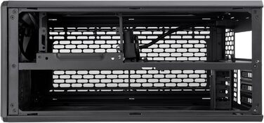 Корпус Thermaltake TR100 Black Mini-ITX SFF: 18.4L, Dual-Chamber, PCIe 4.0, підтримка AIO 280mm, тиха система охолодження