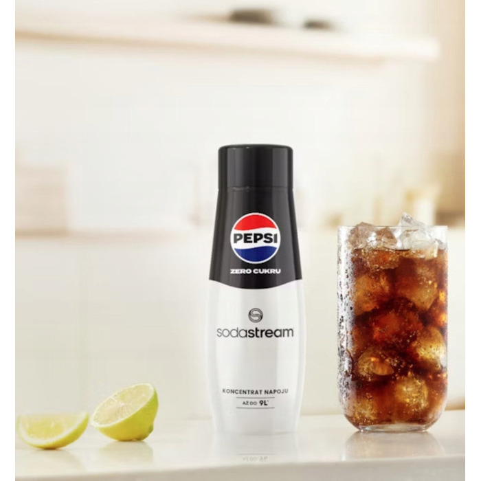 Набір SodaStream: сифонатор Terra + 2 пляшки Fuse + сироп Pepsi Zero 440 мл