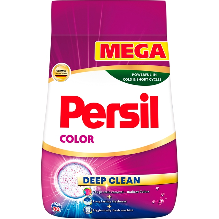 Пральний порошок Persil Color Deep Clean для кольорових речей, 4,4 кг (80 прань)