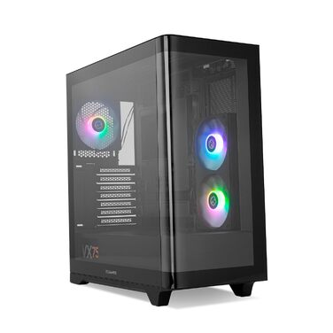 Корпус ПК NOX Xtreme Products HUMMER ETHER BK – білий, ATX/Micro-ATX/ITX, Midi-Tower з сіткою на передній та верхній панелі, скляна бокова панель, 3 x 140 мм вентилятори, підтримка до 10 вентиляторів, USB-C/USB 3.0