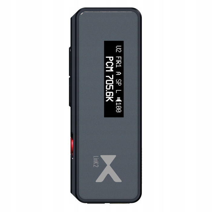 Портативний USB-C ЦАП/підсилювач XDuoo Link2 Max (550мВт, DSD256, PCM768кГц) — Сірий