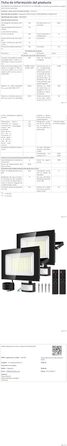 Viugreum 2Pack LED Flood Lights Outdoor with Motion Sensor 15000LM Outdoor Light Cold White Spotlight with Remote Control Floodlight Outdoor Spotlight IP67 Waterproof Floodlight with 2 Screws for Garden (100w, 2PCS)