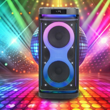 Портативна караоке-система Bluetooth Power Audio Manta Hektor з мікрофоном, 160 Вт