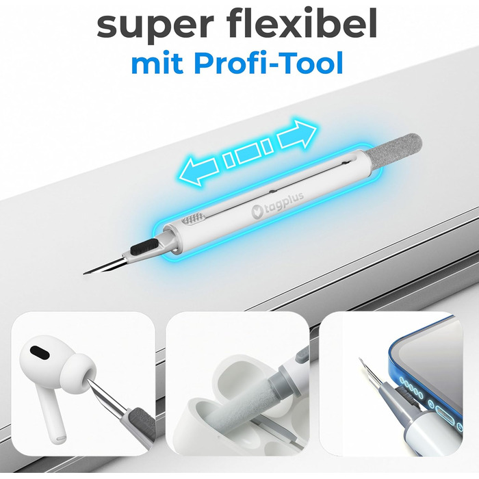 Набір для чищення телефону та навушників з професійним інструментом, комплект для Airpods, аксесуари для iPad та iPhone, практичні гаджети для чоловіків, технічні гаджети