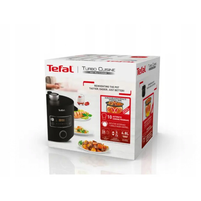 Мультиварка Tefal CY754830, 5 л, чорна