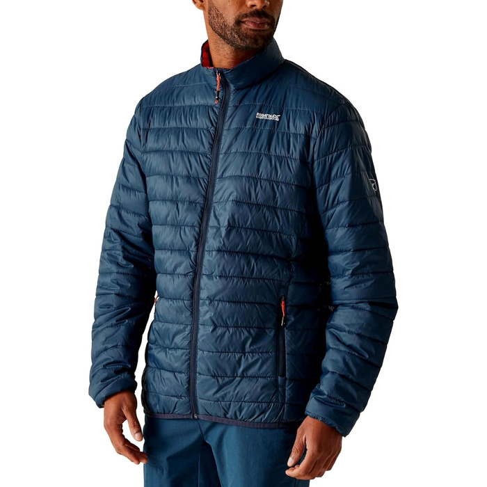 Чоловіча жилетка Regatta Hillpack II - тепла та зручна (XXL, Moonlight Denim/Tangerine Tango)