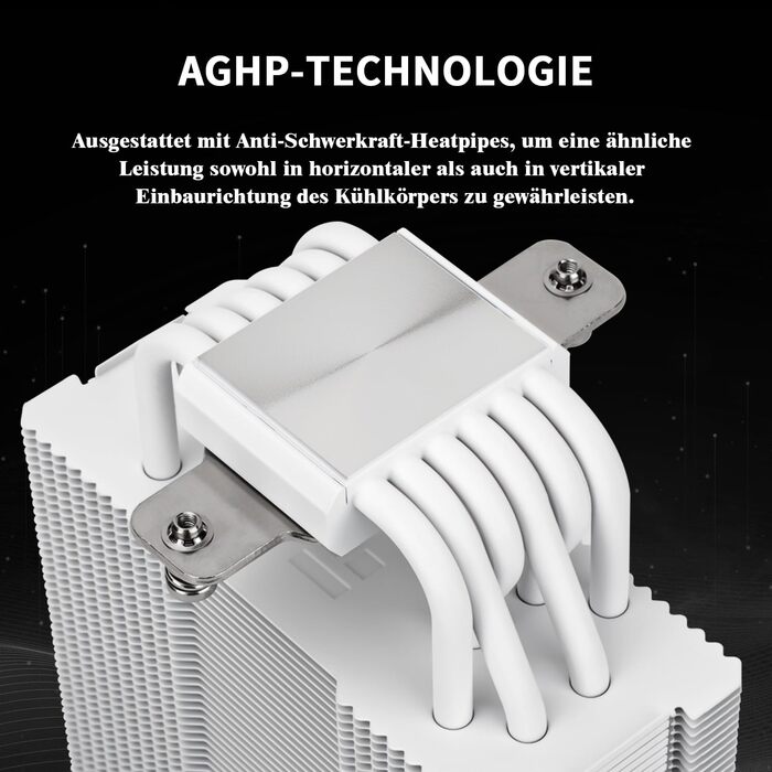 Thermalright Burst Assassin 120 Vision White - кулер для CPU з IPS-дисплеєм, підтримка Intel LGA1851/1700/115X, AM4/AM5