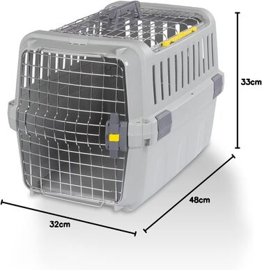Транспортний бокс для собак Knuffelwuff Interstate XS, 48 x 32 x 33 см