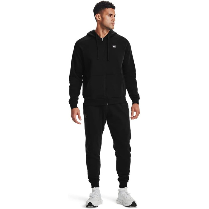 Чоловіча спортивна куртка Under Armour Sportstyle Elite Utility на блискавці, чорна