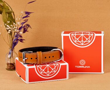 Нашийник для собак з м'якої шкіри, міцний та довговічний. Підходить для собак маленьких, середніх та великих порід. Розмір: 28-36 см (Гірчичний)