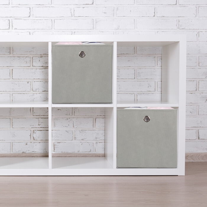 Relaxdays Fabric Storage Boxes - Set of 2