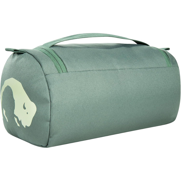 Дорожня косметичка Tatonka Care Barrel з дзеркалом та відділеннями, Sage Green, 3 л