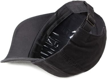 Бейсболка YAMEE з деніму для чоловіків та жінок, унісекс, для спорту, риболовлі та кемпінгу, один розмір (сірий)